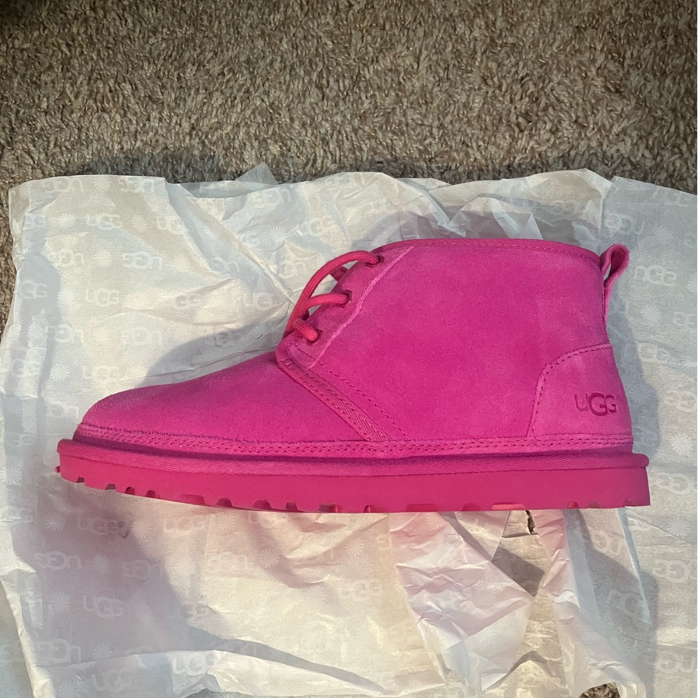 Pink UGG booties
